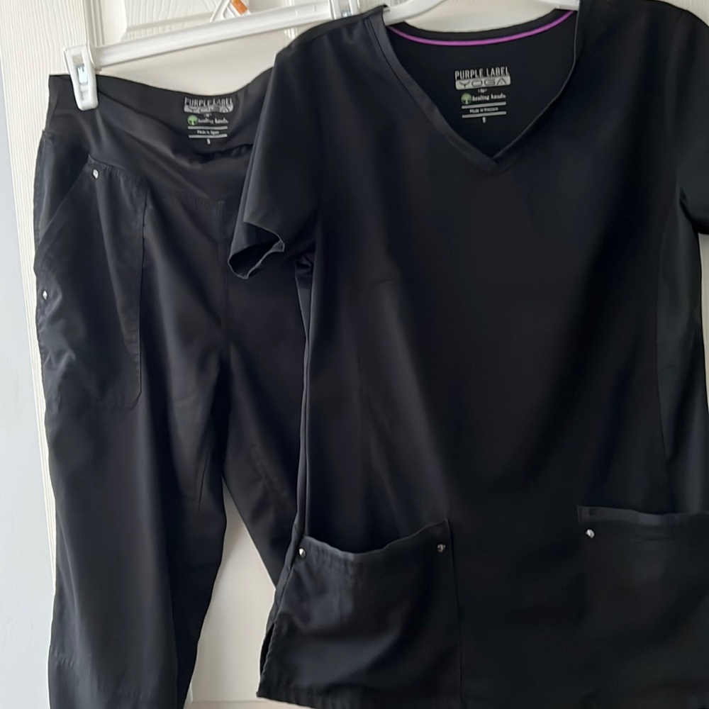 🩺Black Scrub Set🩺